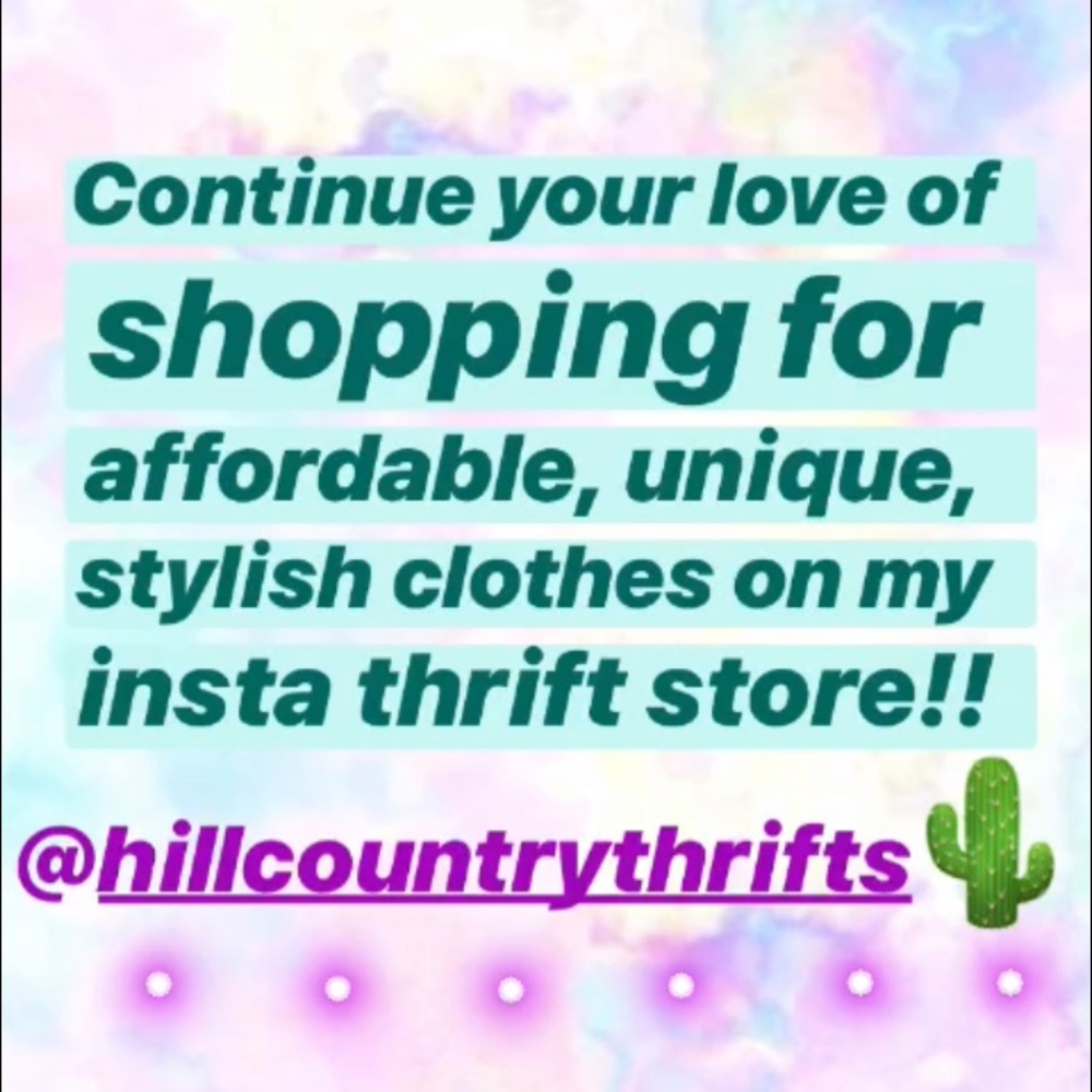 I’m transferring most of my store to Instagram!